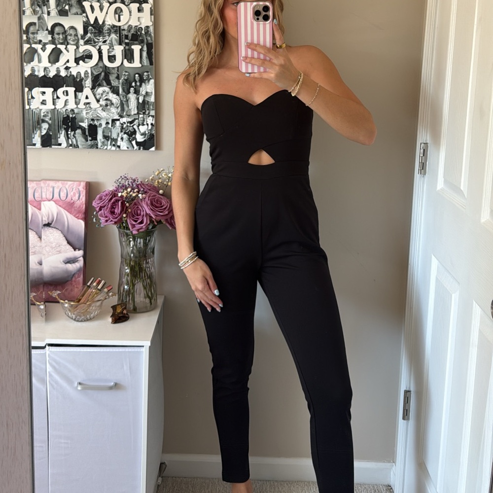 Black jumpsuit